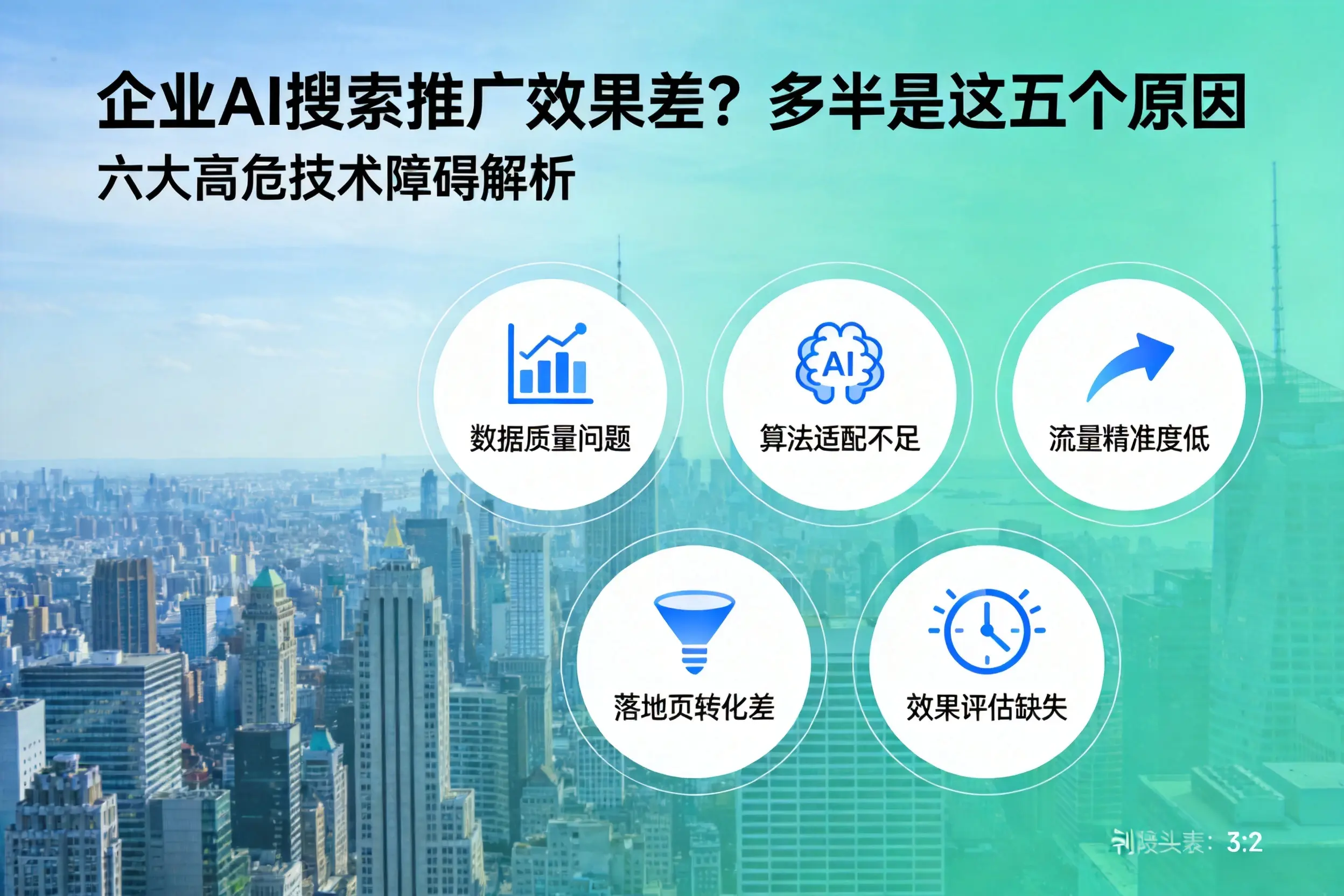 连平企业AI搜索推广效果差?多半是这五个原因
